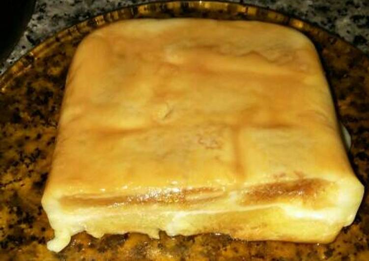 Postre fresco de limón