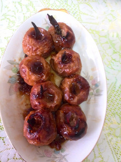 Una foto de Manzanas al horno