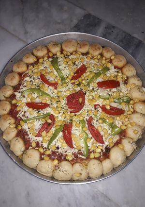 صورة لوصفة بيتزا 🍕🍕🍕