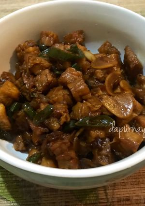 Foto resep Tempe Kecap Cabai Hijau