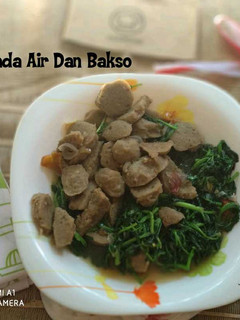Foto resep Tumis Selada air Dan Bakso