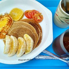 A picture of English breakfast.