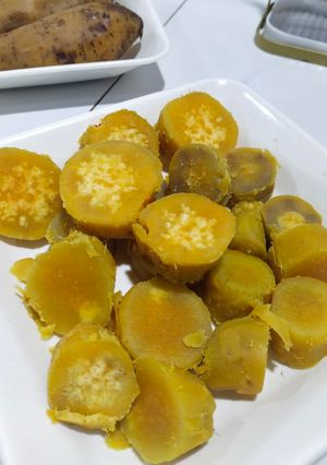 Foto resep Ubi cilembu kukus (Kukusan Sehat)