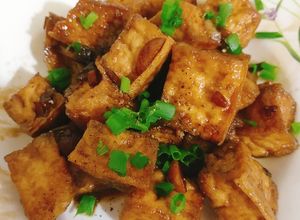 Hình của món Đậu hủ kho nước tương.