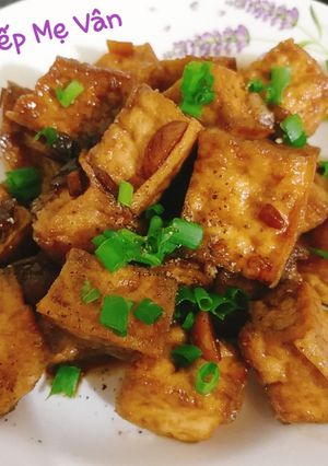 Hình của món Đậu hủ kho nước tương.