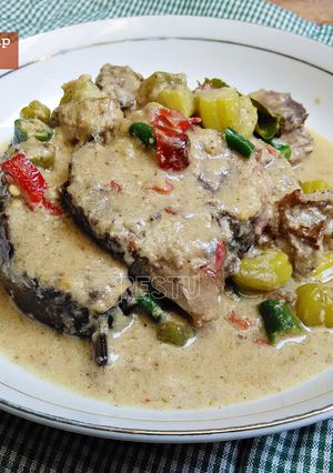 Foto resep Ikan Tenggiri Asap Masak Santan