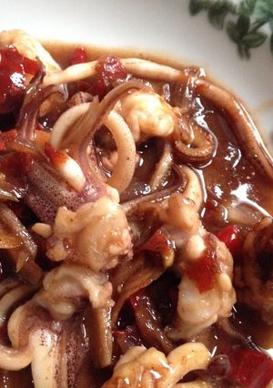 Foto resep Tumis Kepala Cumi Saus Tiram