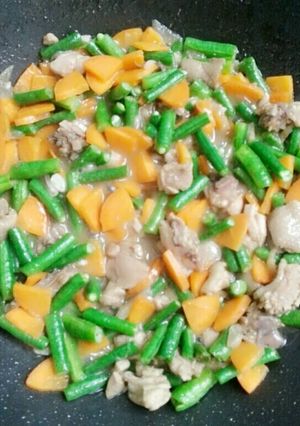 Foto resep Tumis Kacang panjang spesial