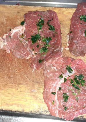 A picture of Veal Braciole.