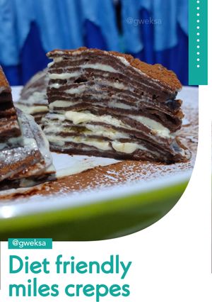 Foto resep Diet friendly miles crepes | DEBM
