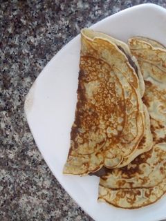 صورة لوصفة الكريب بالفانيلا