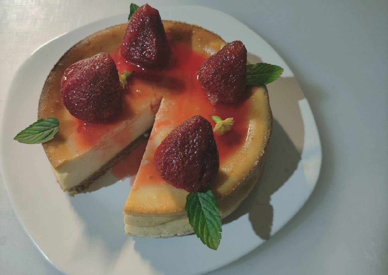 New York cheesecake 🥮🥧