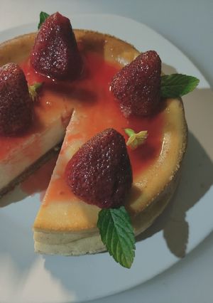 Una foto de New York cheesecake 🥮🥧