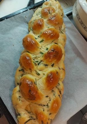 Medvehagymás Húsvéti kalács recept fotója