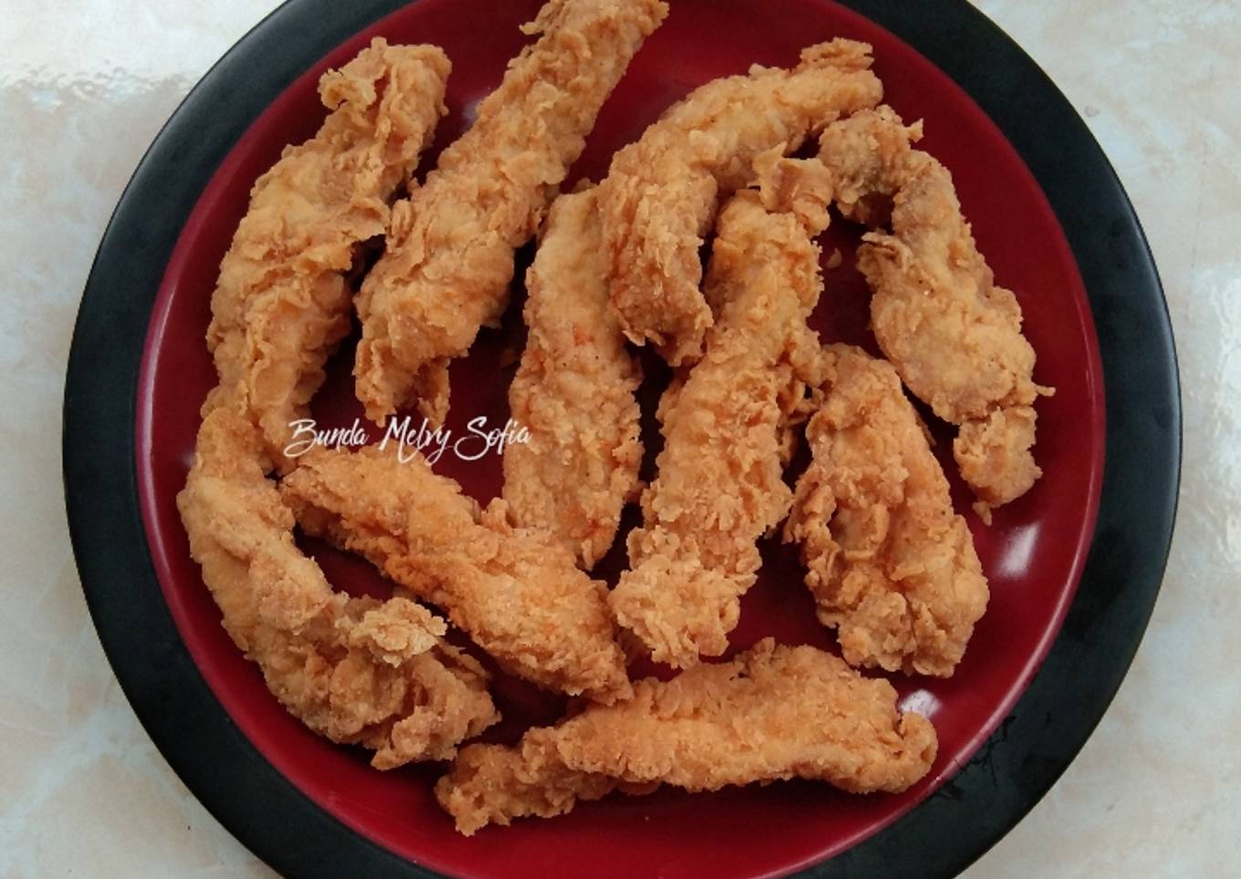 Chicken Strips 3 bahan super simpel