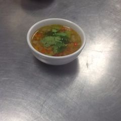A picture of PepperPot soup.
