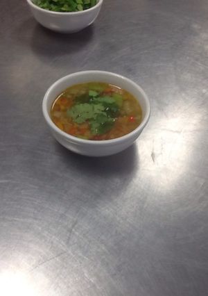 A picture of PepperPot soup.
