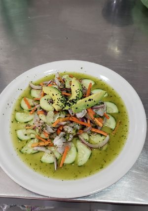 Una foto de Aguachile verde