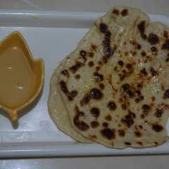 รูปของ Roti naan cheese with susu pekat