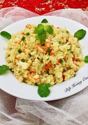 Hình của món Cơm Chiên Tôm+Đậu Hủ Cá+Trứng.