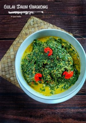 Foto resep Gulai Daun Singkong / Sayur Daun Singkong