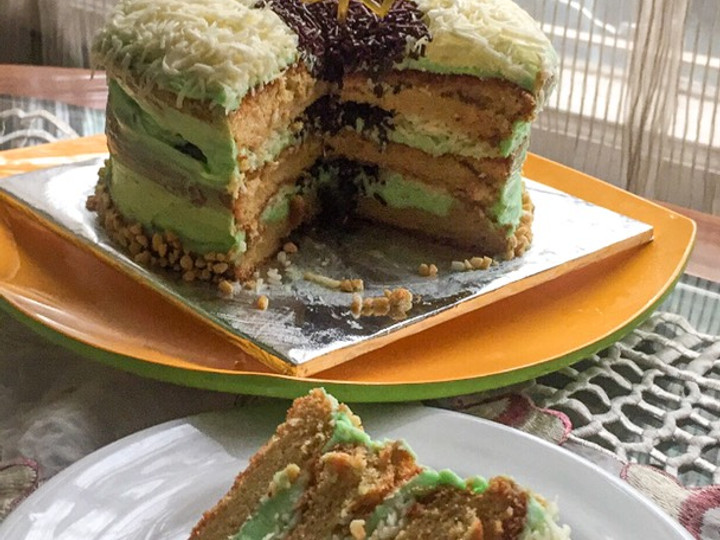 Langkah Mudah untuk Membuat Gluten Free Birthday Cake (Martabak Cake), Bisa Manjain Lidah