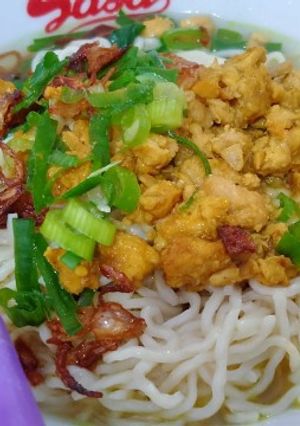 Foto resep Mie ayam gerobak