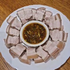 A picture of Poach Pork Belly.