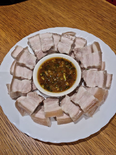 A picture of Poach Pork Belly.
