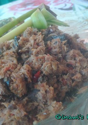 Foto resep Suwir ikan asap pedas