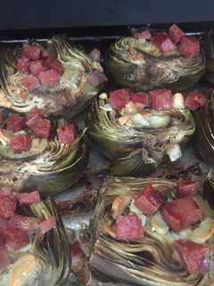 Una foto de Alcachofas al horno