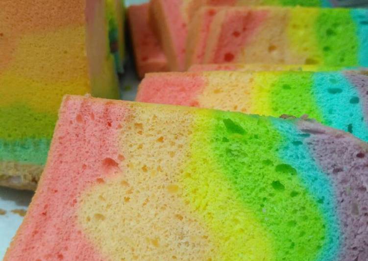 Easiest Way to Prepare Quick Rainbow angel food cake