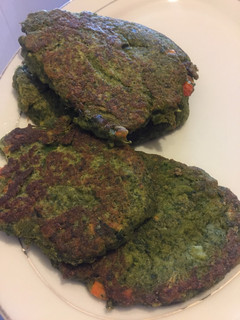 Una foto de Hamburguesas de acelga con harina de Quinoa