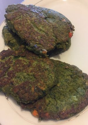 Una foto de Hamburguesas de acelga con harina de Quinoa