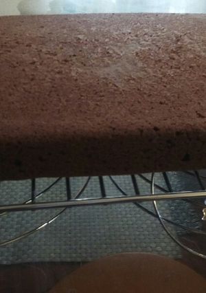 A picture of Chocolate cake# authormarathon.