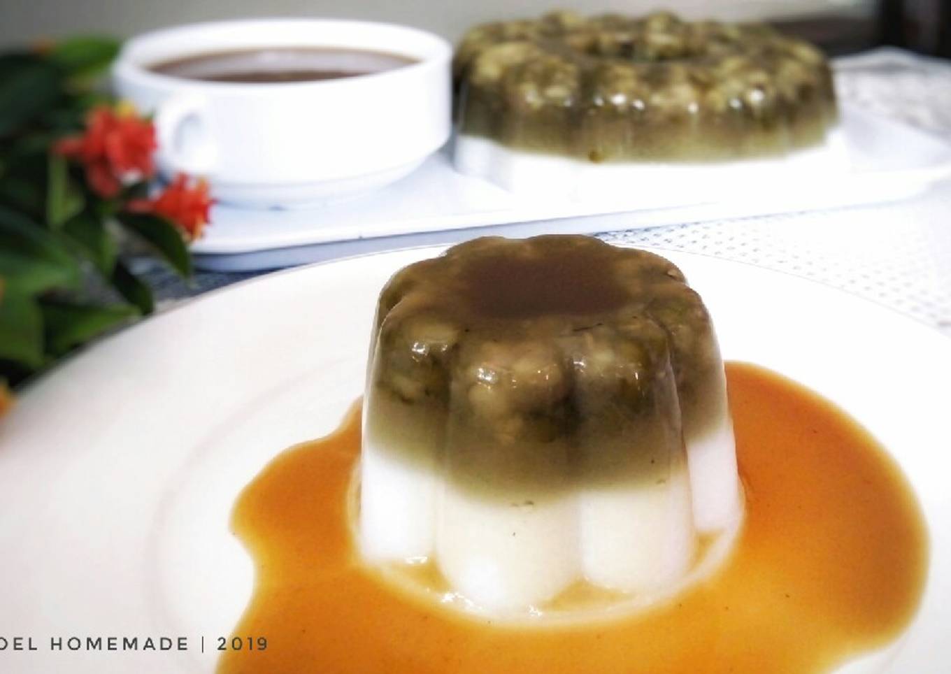 Puding kacang hijau