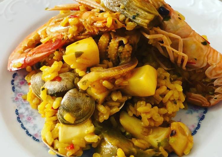 Paella a mi estilo