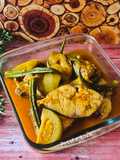 Asam Pedas Tenggiri Terong Asam dan Okra