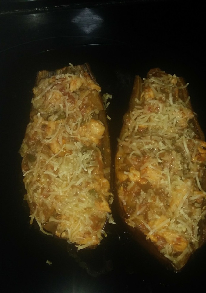 Una foto de Berenjenas rellenas