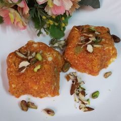 Gajer ka halwa A picture of Gajer ka halwa.