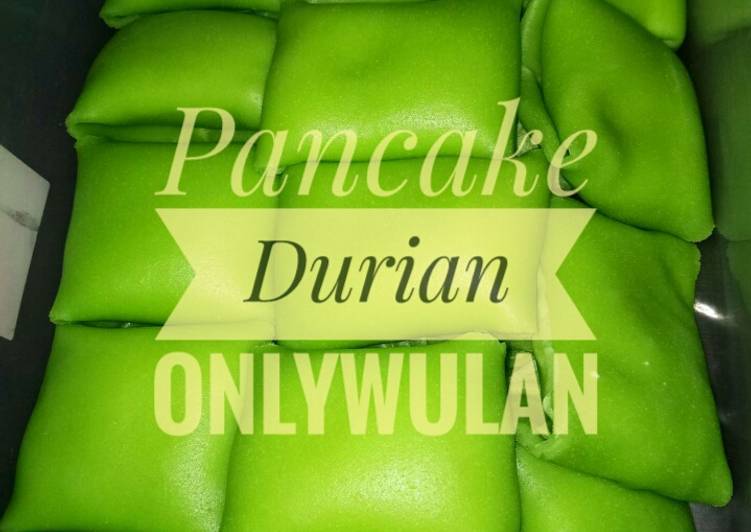 Cara Gampang Memasak Pancake Durian Anti Gagal
