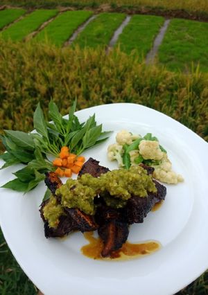 Foto resep Iga bakar sambal taichan