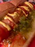 Hot Dog with Sandwich Bread