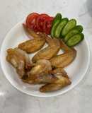 Cánh gà chiên mắm  Chả ram tôm đất (NCKD)