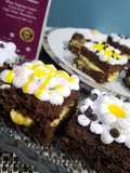 Mini chocolate and Mango mousse cake🍰
