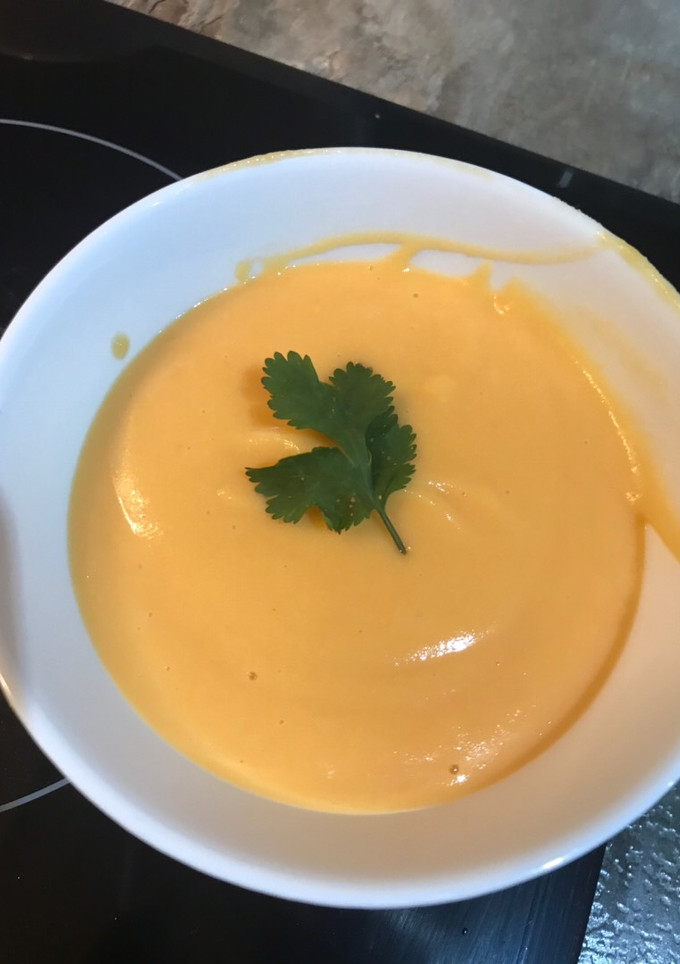 Una foto de Crema de calabaza 🎃