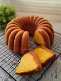 Pumpkin Sponge Cake (Bolu Labu Parang)