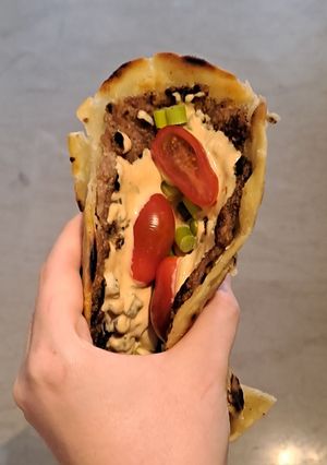 Φωτογραφία της συνταγής Λαχματζούν burger