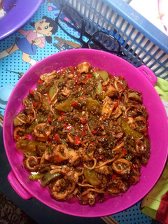 Foto resep Cumi basah sambel ijo