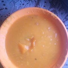 A picture of Pumpkin soup.